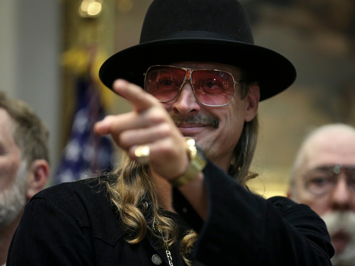 Kid Rock spotted drinking Bud Lite months after shooting beer cans during transgender rant