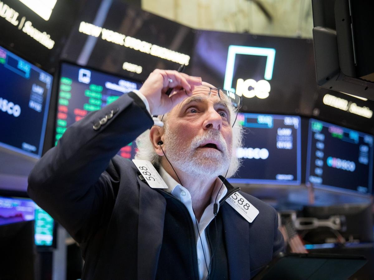 Technology stocks just flashed a "sell" signal ahead of Nvidia's big earnings report